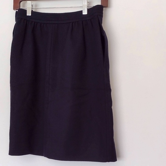 COURRÈGES Wool and Cashmere Skirt Vintage, Made in France - Picture 7 of 8